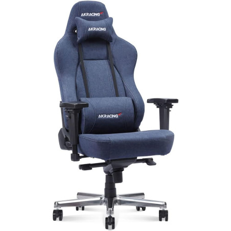 Silla de oficina AKRacing, silla gaming, denim premium