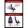 Silla de oficina AKRacing, silla gaming, denim premium